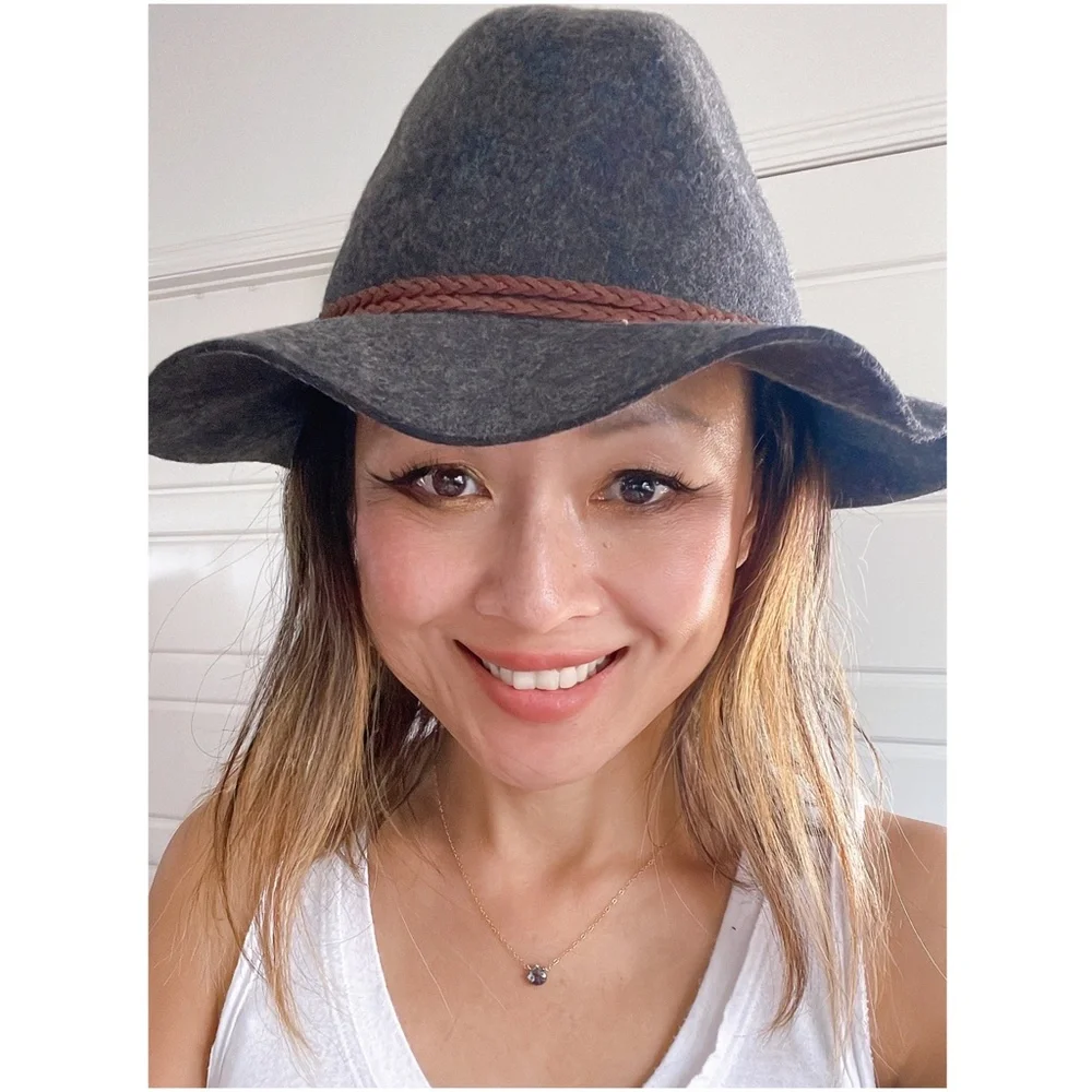Boho Braided Trim Panama hat - Picture 1 of 7